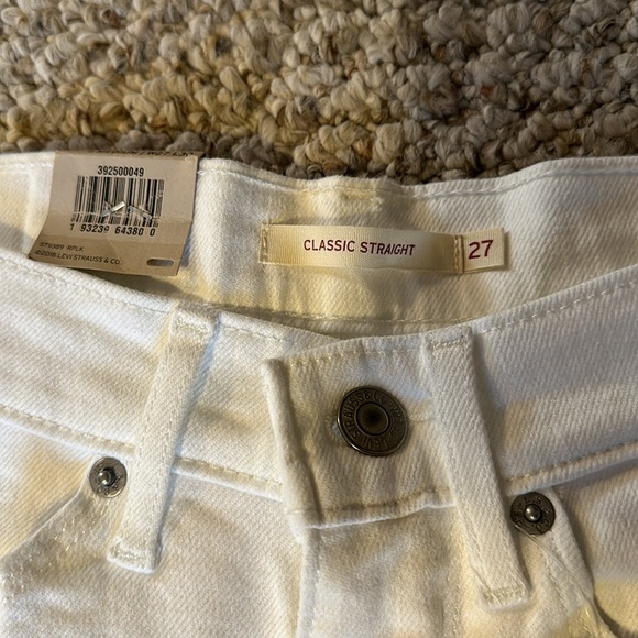 Levi’s Classic Straight Jeans Sz 4 Medium 27x30 - Picture 3 of 6
